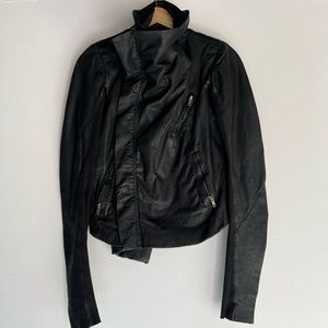 Rick Owens Leather Jacket